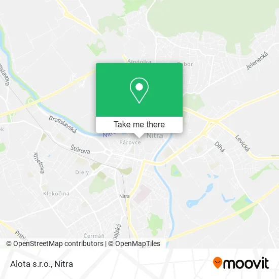 Alota s.r.o. map