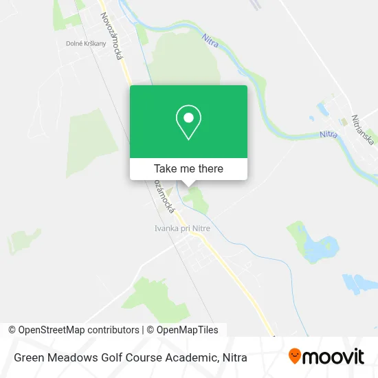 Green Meadows Golf Course Academic map