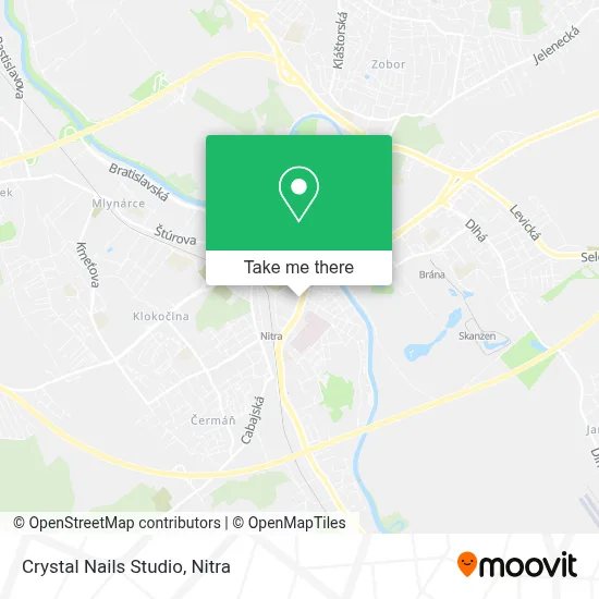 Crystal Nails Studio map