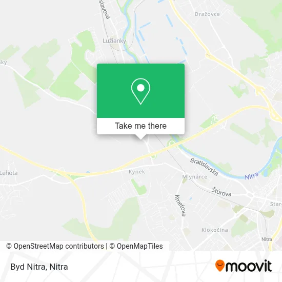 Byd Nitra map