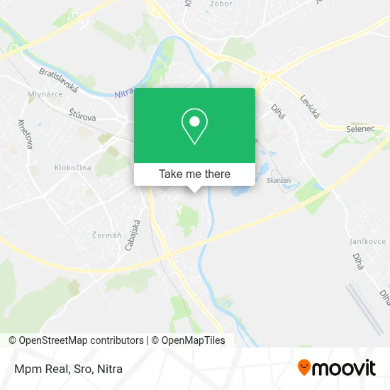 Mpm Real, Sro map