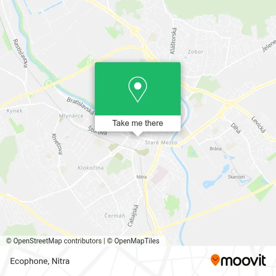 Ecophone map
