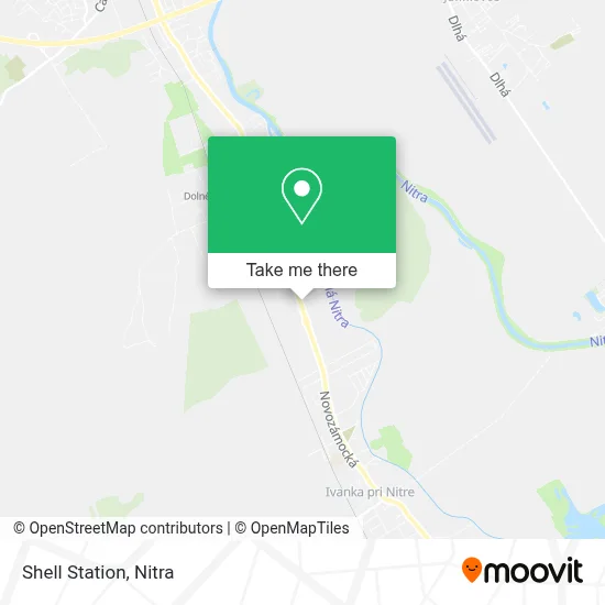 Shell Station map