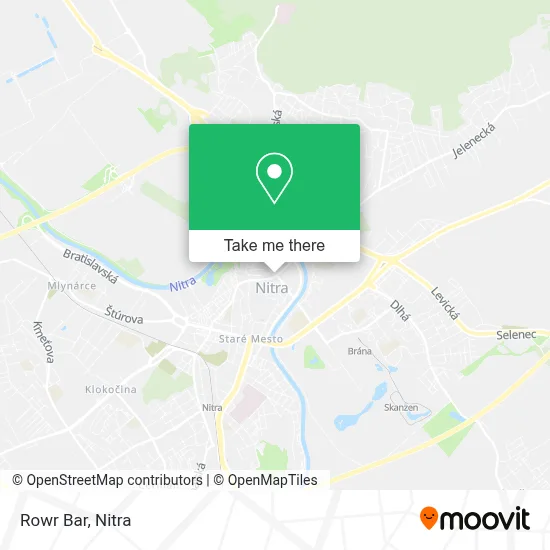 Rowr Bar map
