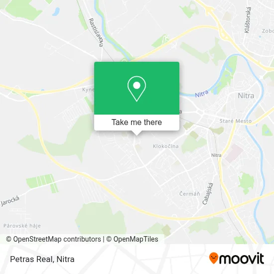Petras Real map