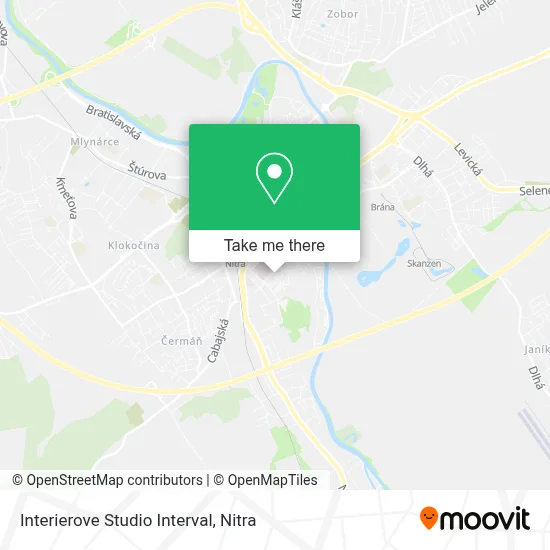 Interierove Studio Interval map