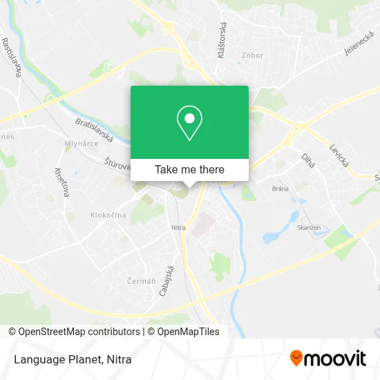 Language Planet map