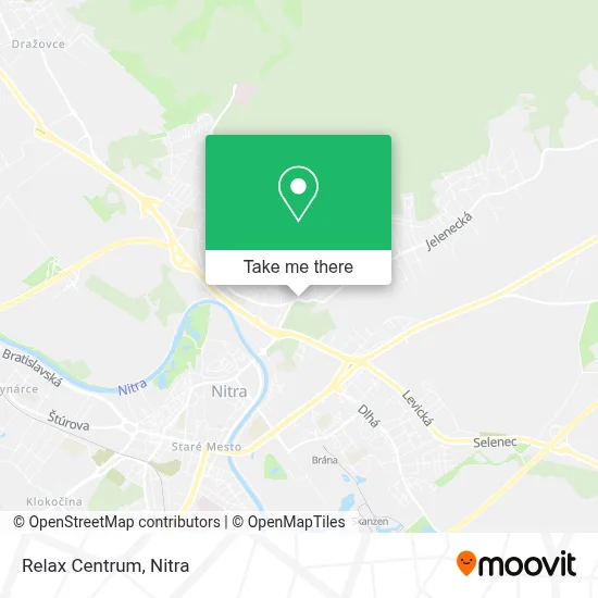 Relax Centrum map