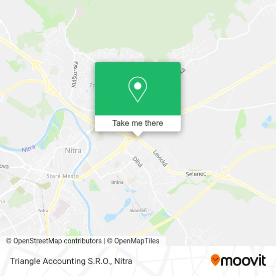Triangle Accounting S.R.O. map