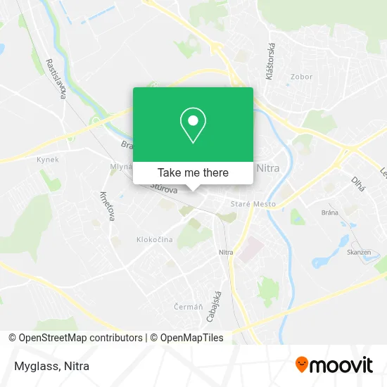 Myglass map