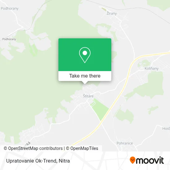Upratovanie Ok-Trend map