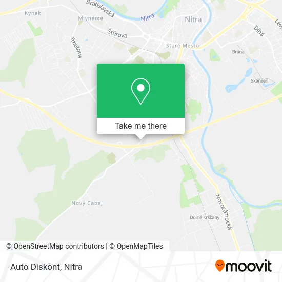 Auto Diskont map