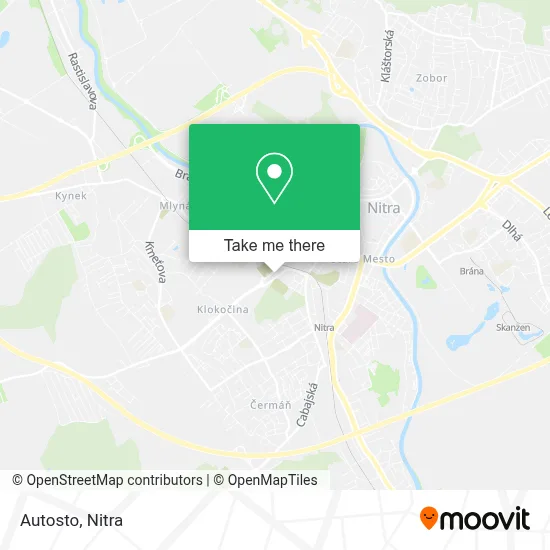 Autosto map