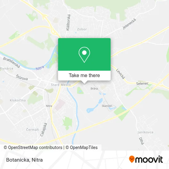 Botanicka map