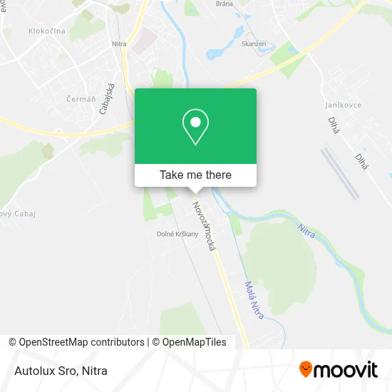 Autolux Sro map