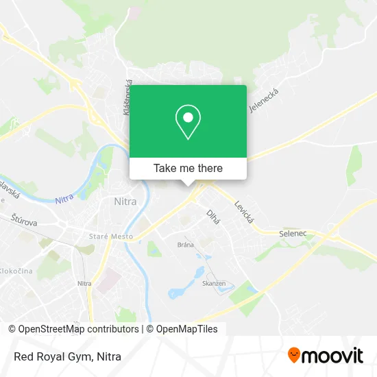 Red Royal Gym map