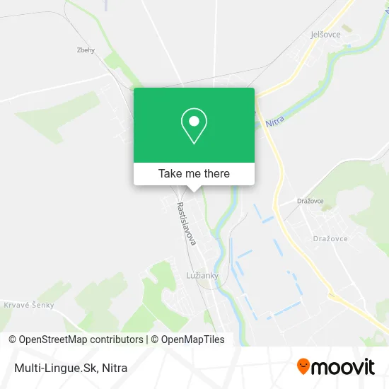 Multi-Lingue.Sk map