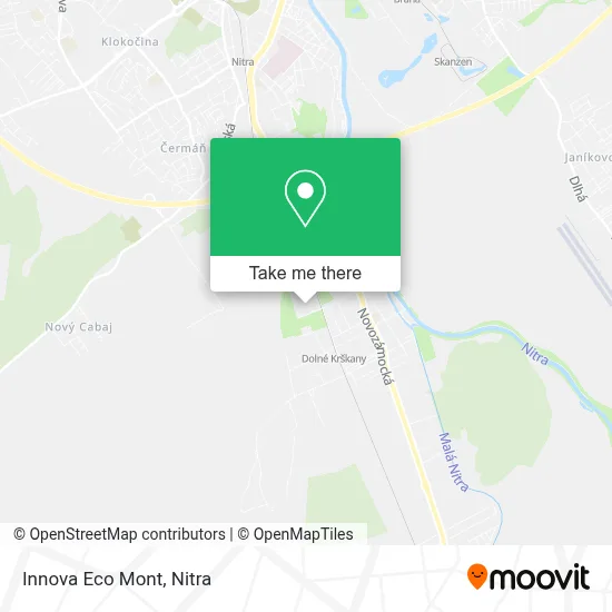 Innova Eco Mont map