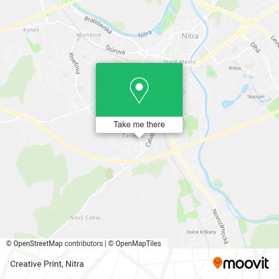 Creative Print map