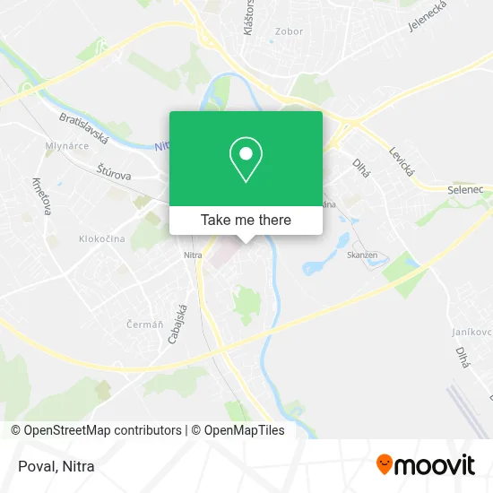 Poval map