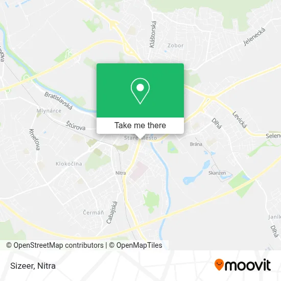 Sizeer map