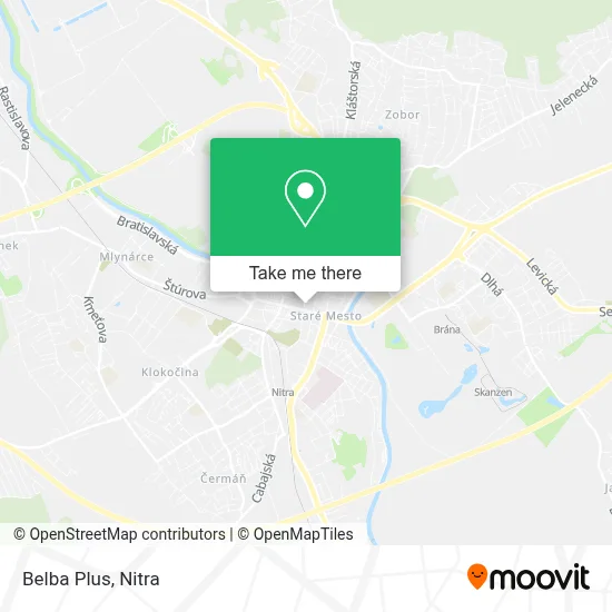 Belba Plus map