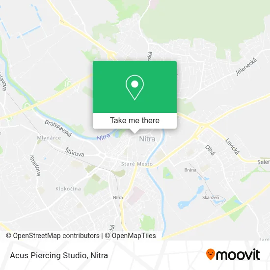 Acus Piercing Studio map