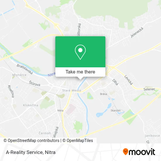 A-Reality Service map