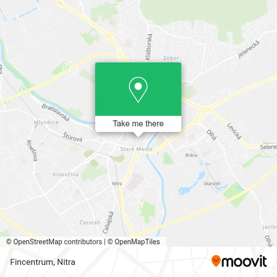 Fincentrum map