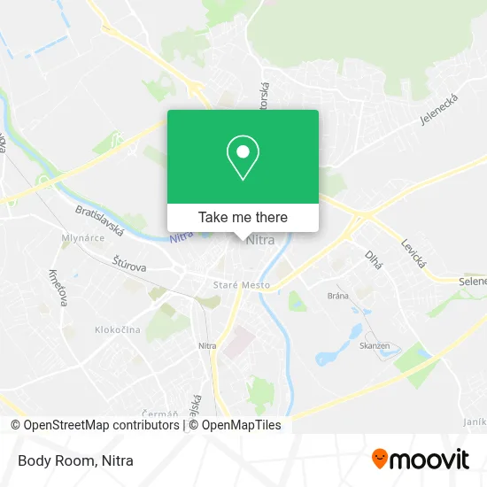 Body Room map
