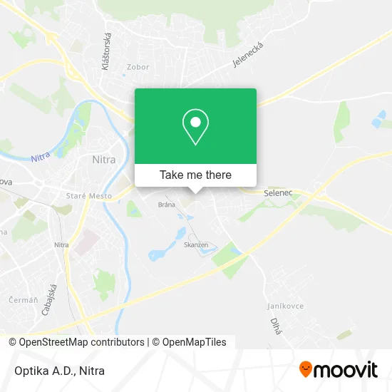 Optika A.D. map