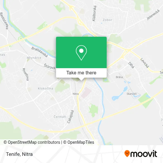 Tenife map