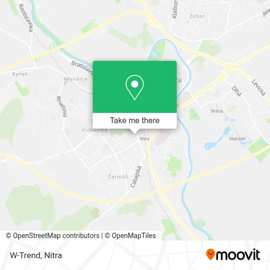 W-Trend map