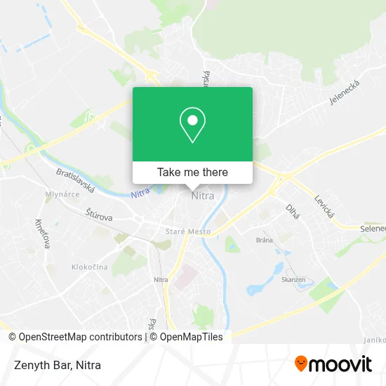Zenyth Bar map
