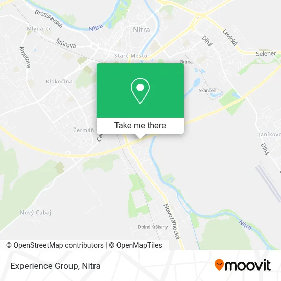 Experience Group map