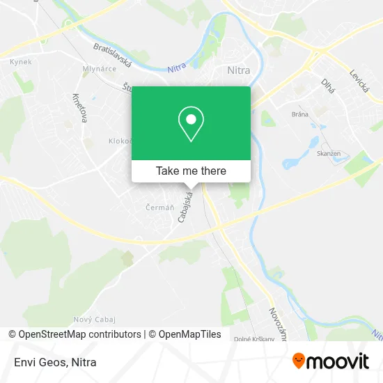 Envi Geos map