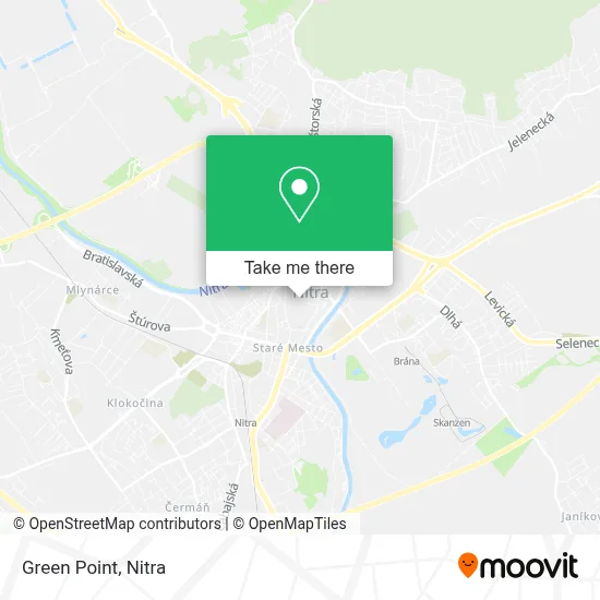 Green Point map