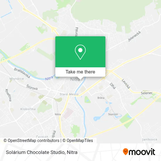 Solárium Chocolate Studio map