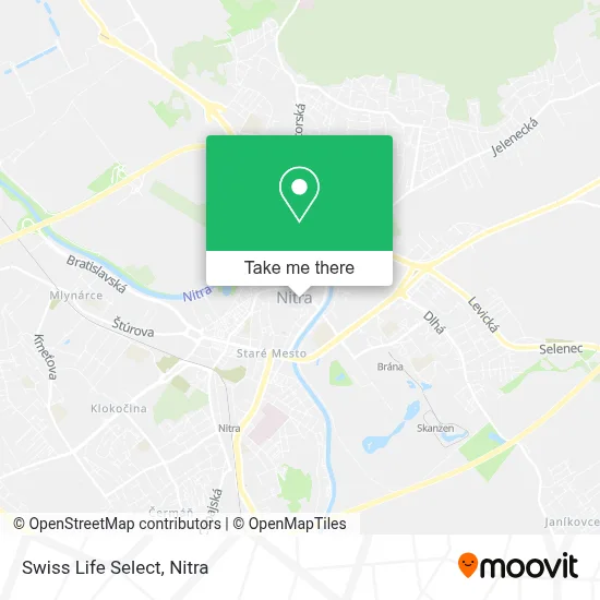 Swiss Life Select map