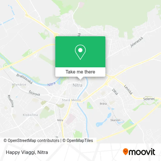 Happy Viaggi map