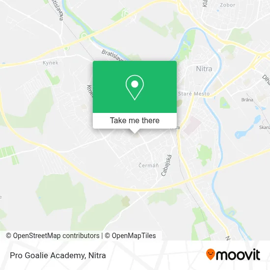 Pro Goalie Academy map