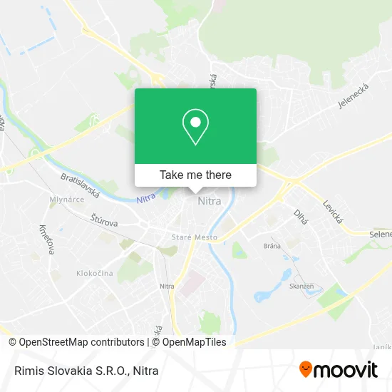 Rimis Slovakia S.R.O. map