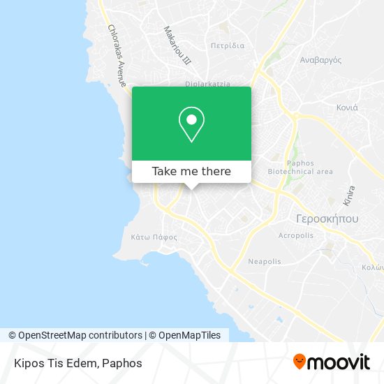 Kipos Tis Edem map