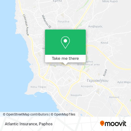 Atlantic Insurance map