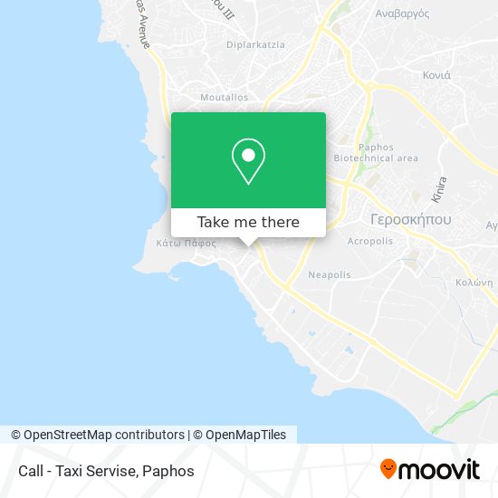 Call - Taxi Servise map