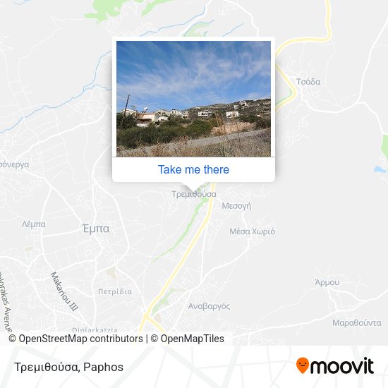 Τρεμιθούσα map