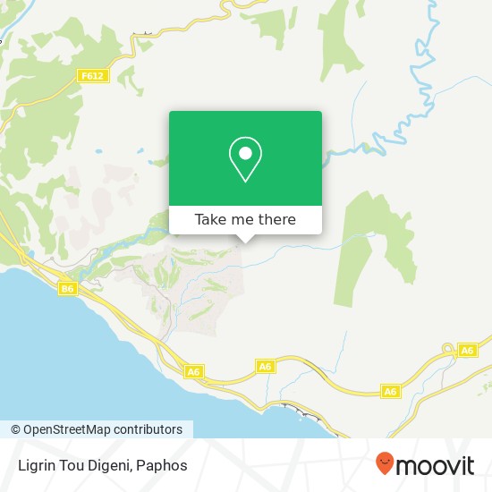 Ligrin Tou Digeni map