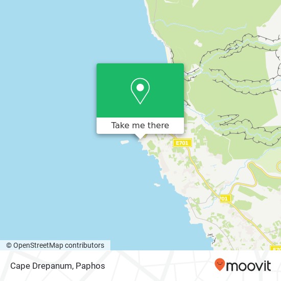 Cape Drepanum map