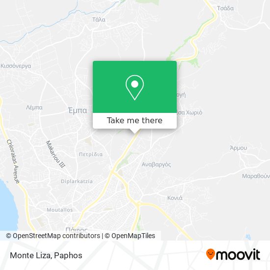 Monte Liza map