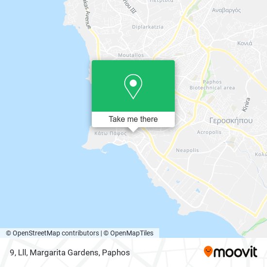 9, Lll, Margarita Gardens map